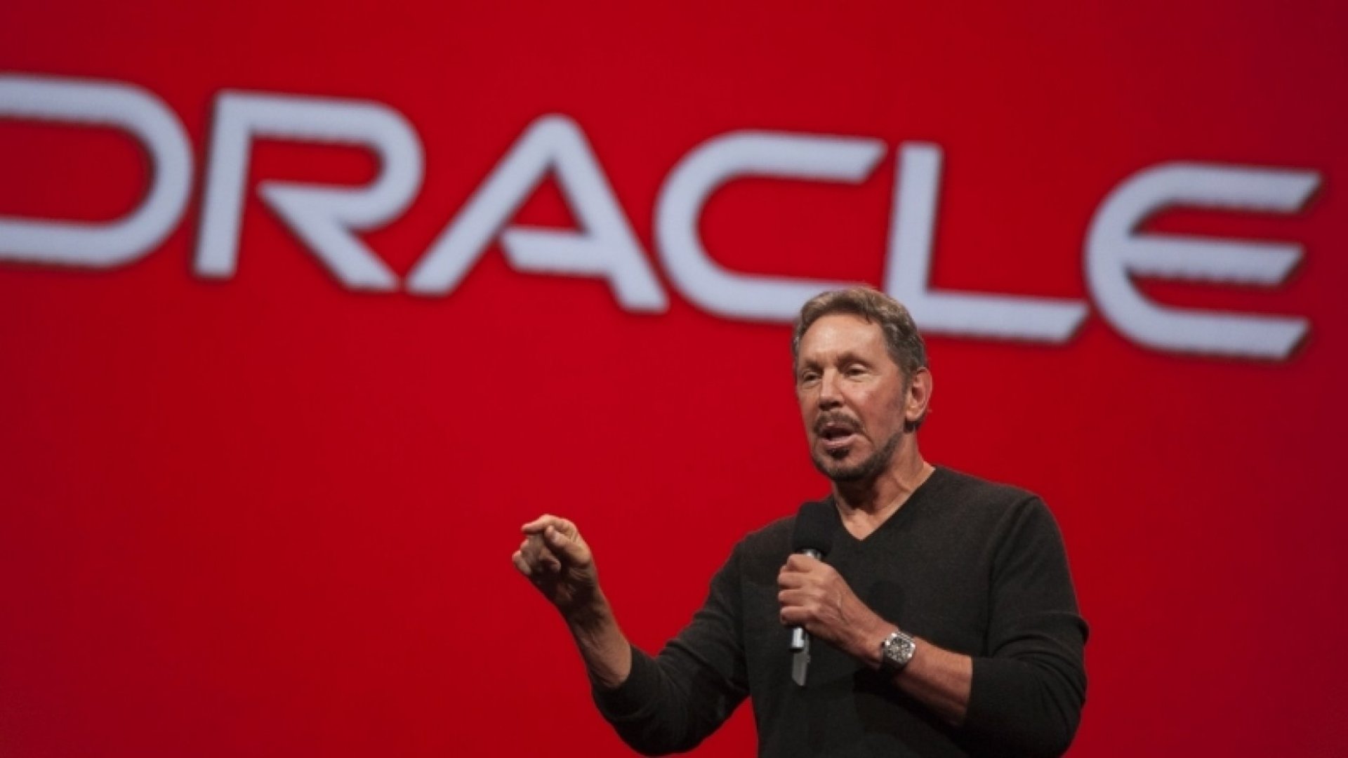 Technology Pioneers Larry Ellison Neon River