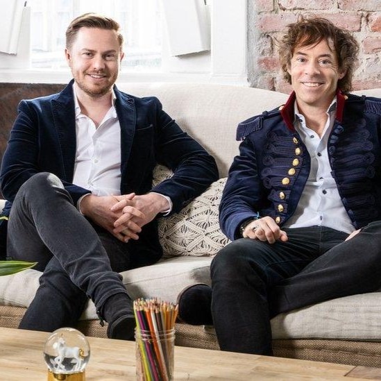 Michael Acton-Smith OBE and Alex Tew, Founders and Co-Chairmen, Calm